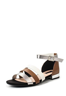 LOST INK  CHLOE MULTI STRAP SANDAL