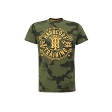 Hardcore Training  Premium camo t-shirt green