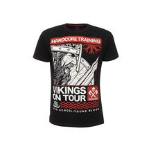 Hardcore Training  VIKINGS ON TOUR T-SHIRT black