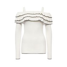 LOST INK  ALBA RUFFLE JUMPER